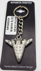 Lockheed Martin X-33 Space Plane Pewter Keychain