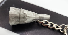 Gemini VIII Spacecraft Pewter Keychain