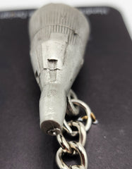 Gemini VIII Spacecraft Pewter Keychain