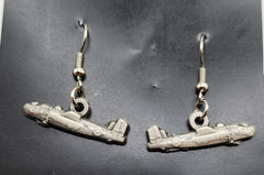 B-25 Mitchell "Georgie's Gal" 3D Pewter Earrings