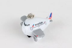 American Airlines Mini Airplane w/Lights & Sounds Keychain