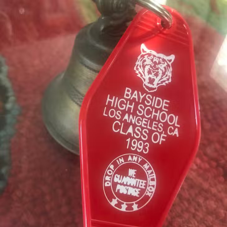 Bayside High School (Saved By the Bell) Motel Key FOB Keychain