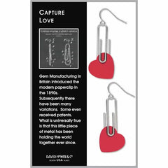 Capture Love - Giclee Print Earrings