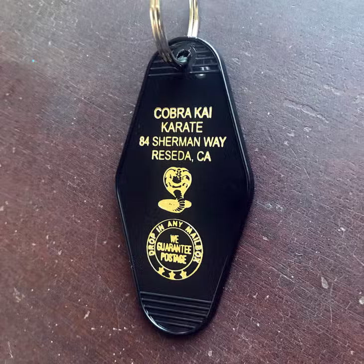 Cobra Kai Karate (The Karate Kid) Motel Key FOB Keychain