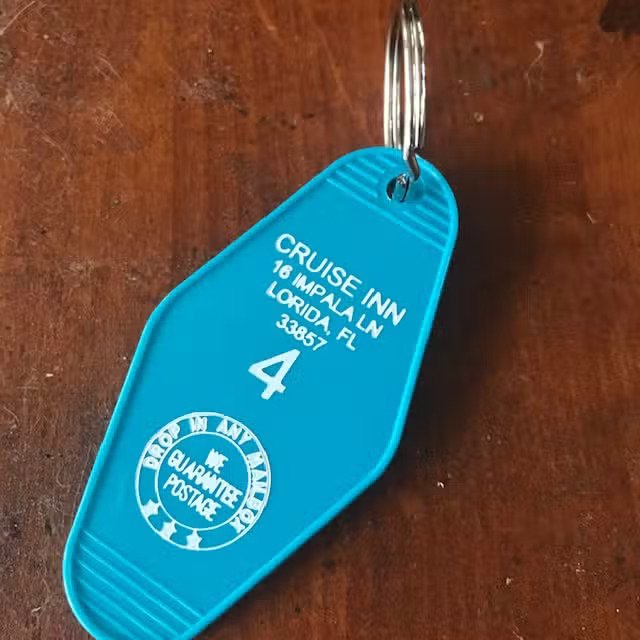 Cruise Inn Motel Key FOB Keychain