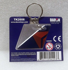 Delta Airlines Aircraft Tail Keychain