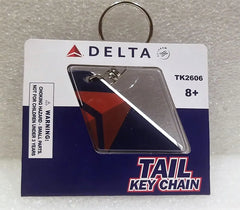 Delta Airlines Aircraft Tail Keychain