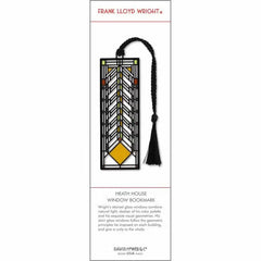 Frank Lloyd Wright - Heath House Window Bookmark