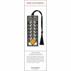 Frank Lloyd Wright - Marcador de ventana de Heath House