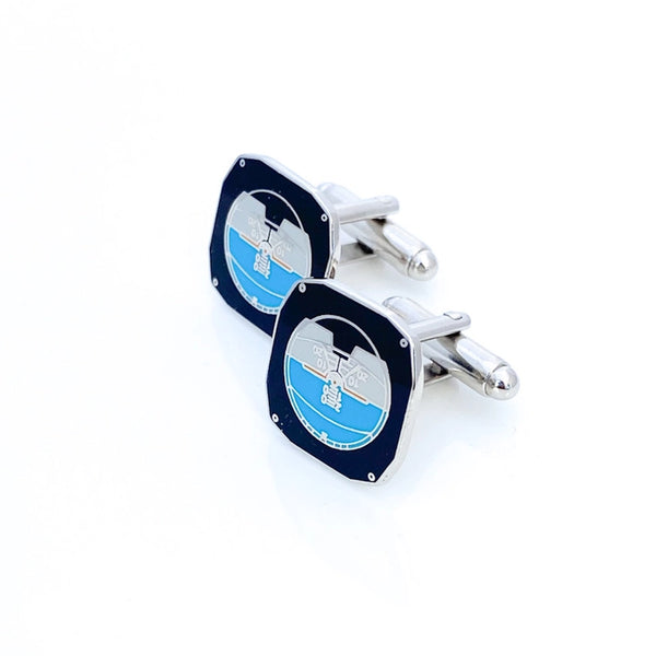 Horizon Indicator Flight Series Cufflinks