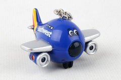Southwest Airlines Mini Airplane w/Lights & Sounds Keychain