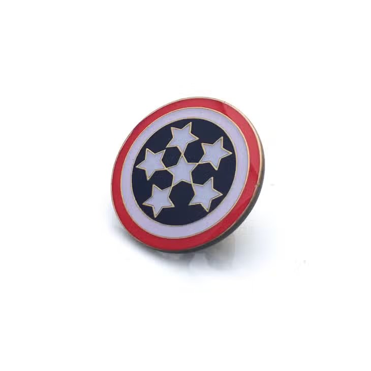 Stars & Stripes Enamel Lapel Pin