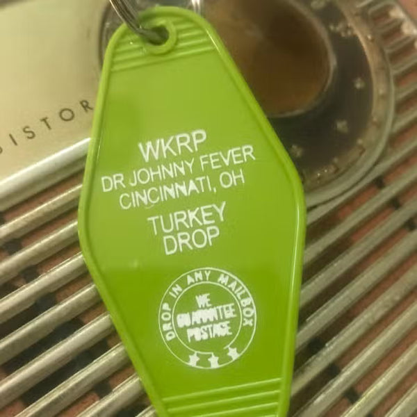 WKRP in Cincinnati Motel Key FOB Keychain