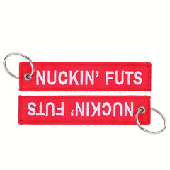 Llavero bordado de Nuckin' Futs
