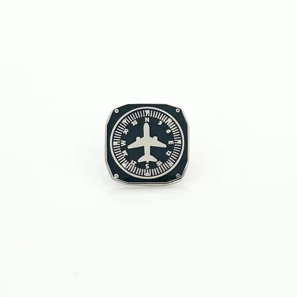 Heading Indicator Flight Series Lapel Pin