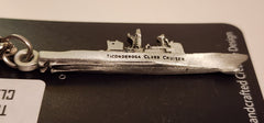 Ticonderoga-Class Guided Missile Cruiser Ship Pewter Keychain
