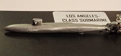 Los Angeles-Class Submarine Pewter Keychain