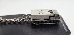 Lockheed Martin M270 Multiple Launch Rocket System (M270 MLRS) Pewter Keychain