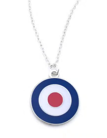 Spitfire RAF Roundel Necklace
