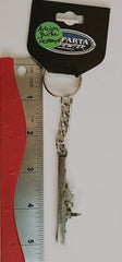 Arleigh Burke Class Guided Missile Destroyer (DDG) 3D Ship Pewter Keychain