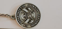 Dept. of US Homeland Security Logo 3D Pewter Keychain