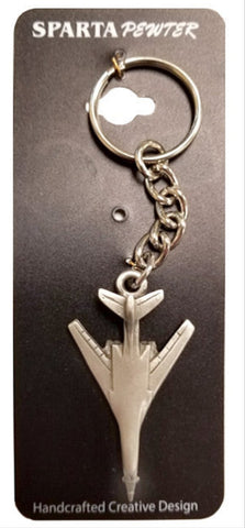Top side of B-1 Keychain
