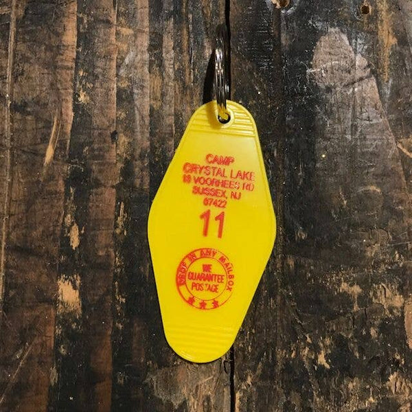 Camp Crystal Lake (Friday the 13th) Motel Key FOB keychain