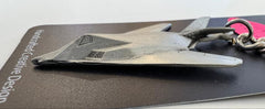 Lockheed F-117 Nighthawk Stealth Jet Airplane Pewter Keychain