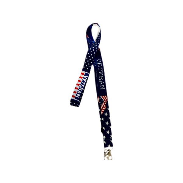 Veterans Ribbon Lanyard