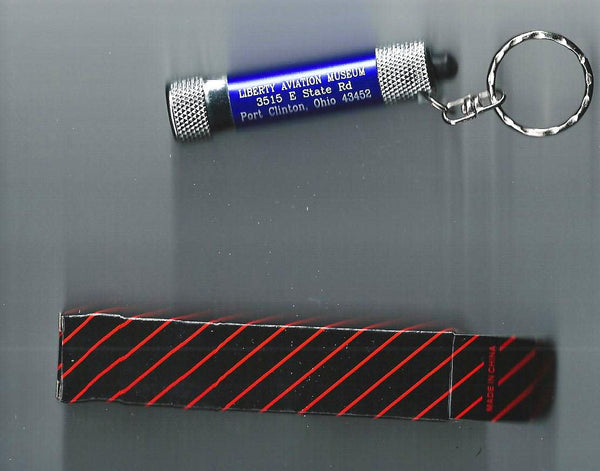 Liberty Aviation Museum LED Mini Keychain Flashlight