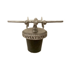 Liberty Aviation Museum's B-25 Mitchell Pewter 3D Bottle Stopper