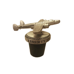 Liberty Aviation Museum's B-25 Mitchell Pewter 3D Bottle Stopper