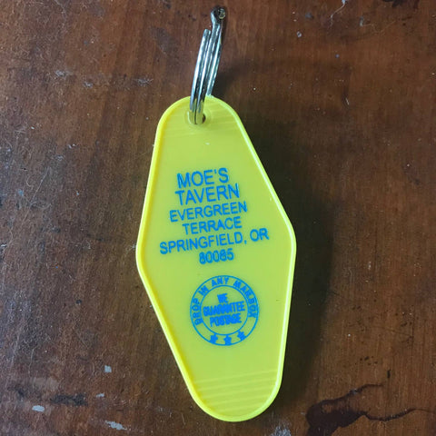 Moe's Tavern (The Simpsons) Motel Key FOB Keychain