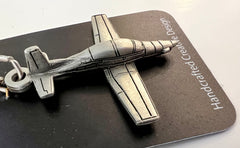 Top View of T-6 Texan II Keychain