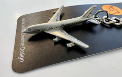 Side View of Boeing 747 Keychain