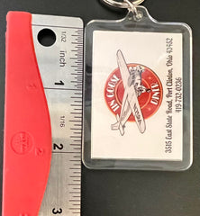 Tin Goose Diner Logo Acrylic Rectangle Keychain