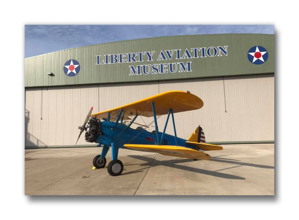 Imán para biplano Boeing Stearman PT-17
