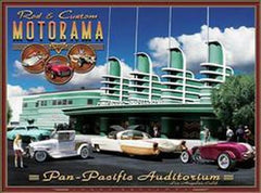 "Rod & Custom Motorama 1961 Pan Pacific" 19 X 25 de Larry Grossman