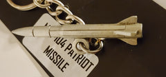MIM-104 Patriot Missile Pewter Keychain
