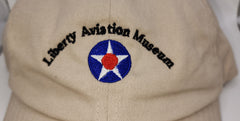 Liberty Aviation Museum Khaki Roundel Hat