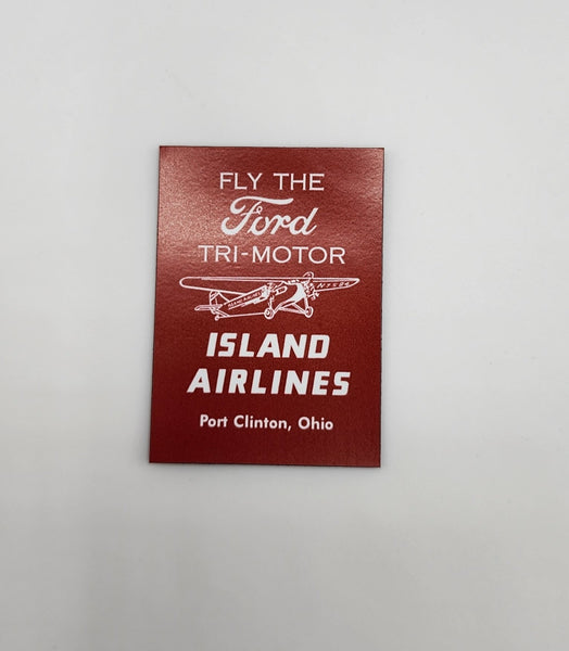 Fly the Ford Tri-Motor Island Airlines Mini Magnet