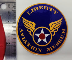 Liberty Aviation Museum Color Roundel Sticker