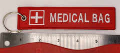 Medical Bag Red Keychain