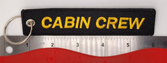 Cabin Crew Embroidered Keychain