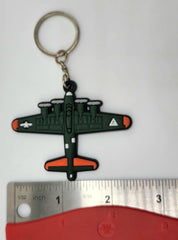 B-17 Flying Fortress PVC Airplane Keychain