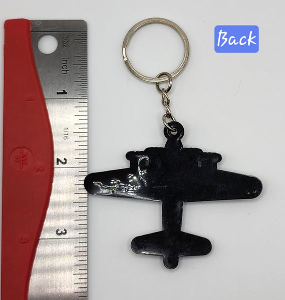 B-17 Flying Fortress PVC Airplane Keychain – Liberty Aviation Museum PX