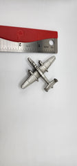 North American Aviation B-25 Mitchell Pewter Airplane Magnet