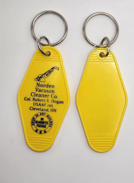 Norden Vacuum Cleaner Co. (Hogan's Heroes TV) Motel Key FOB Keychain