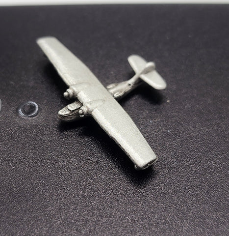 WWII Consolidated PBY Catalina Pewter Airplane Lapel Pin