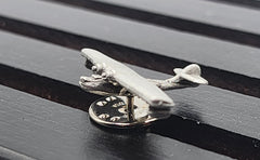 WWII Consolidated PBY Catalina Pewter Airplane Lapel Pin